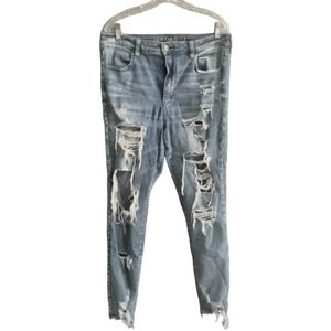 Women's American Eagle Super Hi Rise Jeans 16